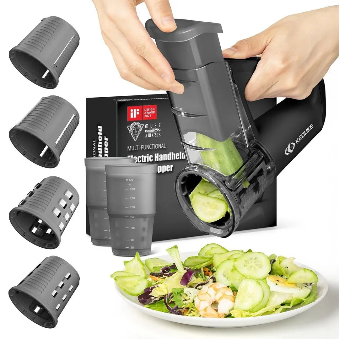 Multi-Functional Electric Handheld Food Chopper